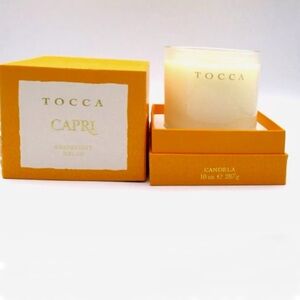 Tocca Capri Grapefruit Melon Candle 10 oz 287g New In Box